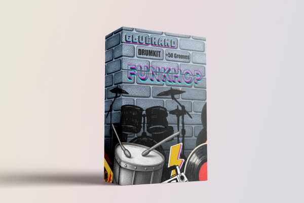 FUNKHOP MOCKUP GLUEHAND - FUNKHOP DRUMLOOPS